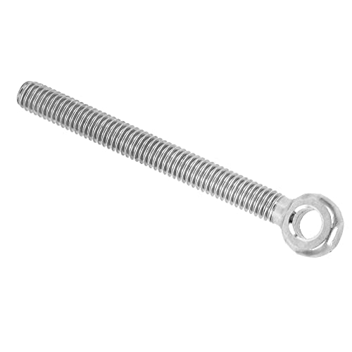 Bulloni a Occhiello M6x60, Occhielli a Vite, Ganci a Vite Ad Occhiello M6 X 60 Bulloni a Occhiello in Acciaio Inossidabile 304 Gancio Tondo Viti Ad Occhiello Filettate Confezione