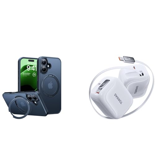 TORRAS FlexLine 40W Dual-Port USB C Charger Block & Magnetic Case — Buy Together to Save 15%