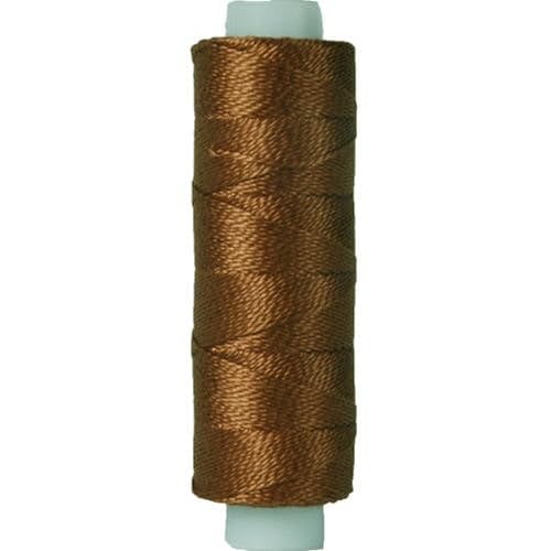 ThreadArt Pearl Cotton Thread Size 8, 75yd, Medium Brown 433