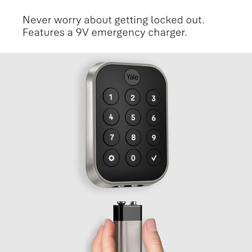 Yale Security Home Assure Lock 2 Deadbolt, Black Suede Keyless Entry Door Lock with Digital Touchscreen Keypad and Bluetooth Connectivity (No Wi-Fi), YRD430-BLE-BSP thumbnail 8