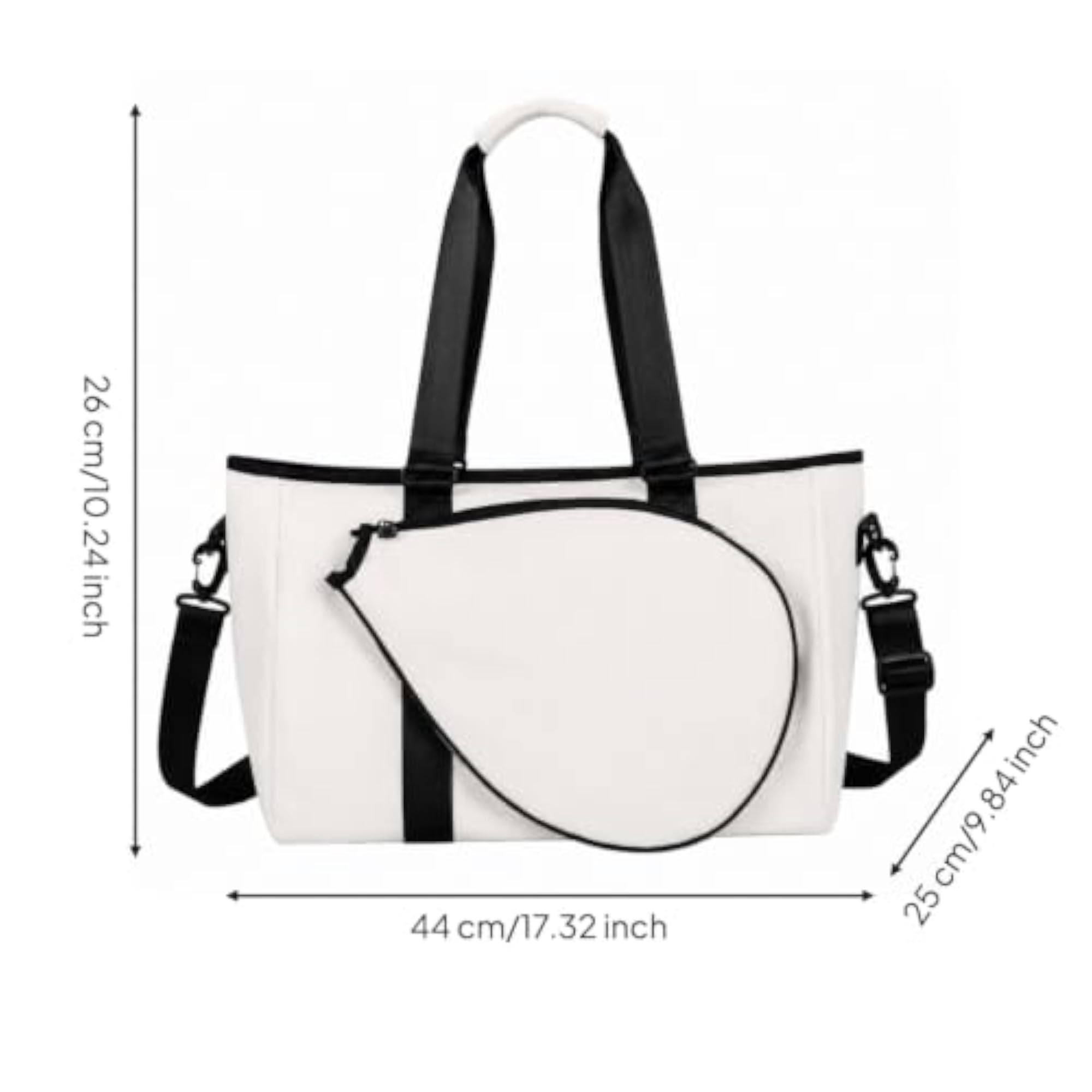 Lightweight Badminton Racket Bag, Spacious Design
