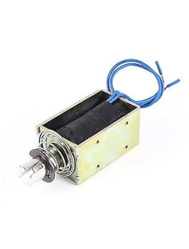 Actuador electroimán solenoide de empuje para proyectos caseros y domótica 2