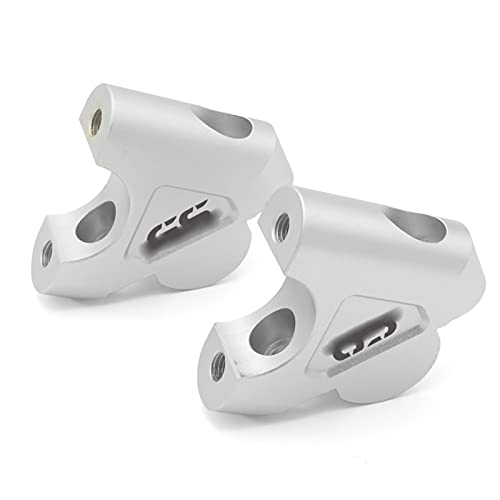 Risers de guidon R1200GS LC en alu CNC pour un pilotage haut de gamme