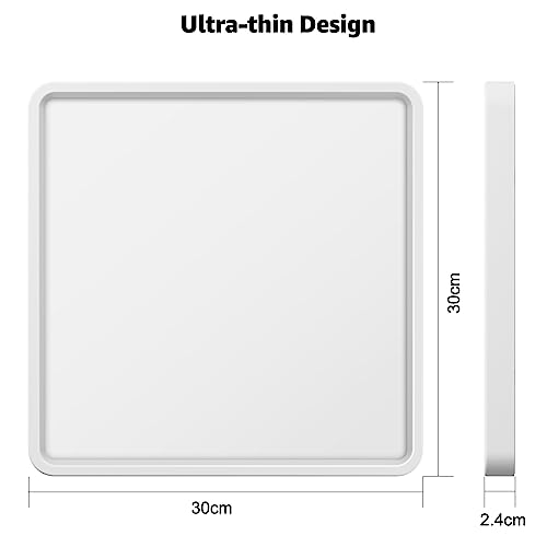 Bedee LED Plafoniera Dimmerabile con Telecomando