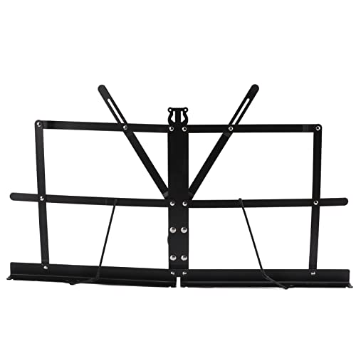 Metal Folding Desktop Music Stand Holder Lightweight and Portable for Classroom and Studio