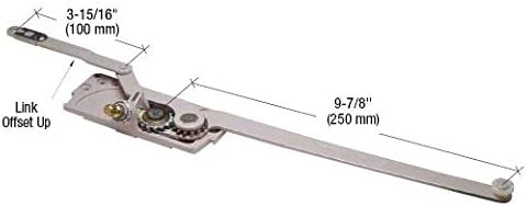 CRL EP18702 3-15/16; Left Hand Mechanism Only for EntrygardÂ Dual Arm Casement Window Operator
