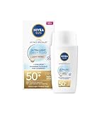 Nivea Sun UV Face Ultra Light Daily Fluid Tinted Light, SPF 50+ 40 ml