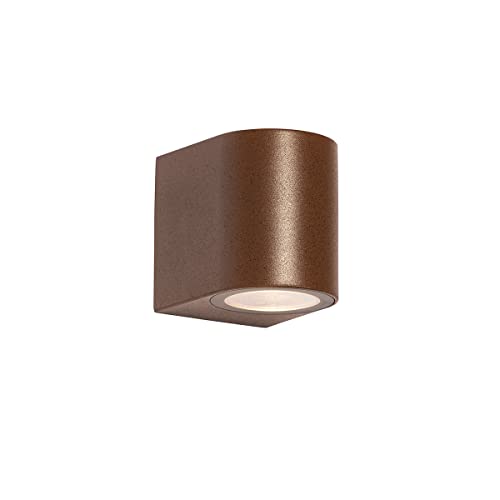Qazqa baleno - Applique murale - 1 lumière - L 6.8 cm - Brun rouille - Moderne - éclairage...