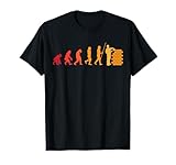Maurer Evolution | lustiges Wandbauer Geschenk T-Shirt