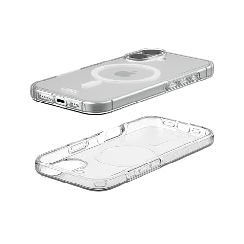 Image of Urban Armor Gear UAG Scout Clear Mag-Safe Compatible, Slim Rugged Premium Impact Resistant Protective Case /Cover Designed for iPhone 17 (2025) (Military Drop Tested) - Ice /White