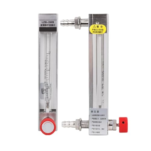 Débitmètre LZB-10 à section variable en verre avec vanne 10-100L-H - 4
