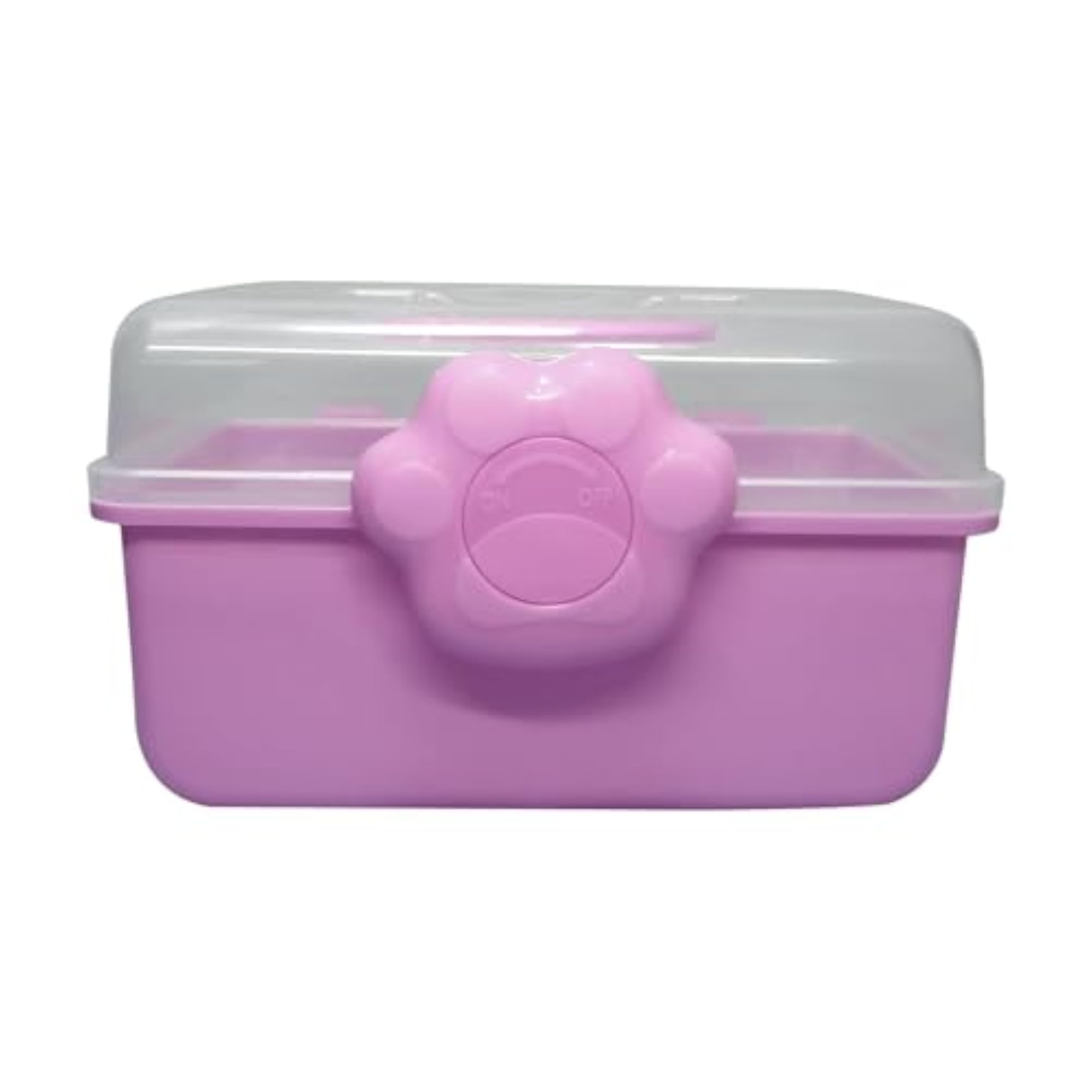 Hair Accessory Storage Case, Handled, Violet