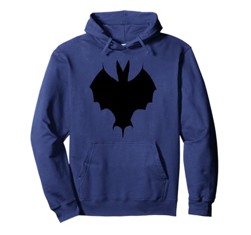 Simple Silhouette Of A Halloween Bat Pullover Hoodie