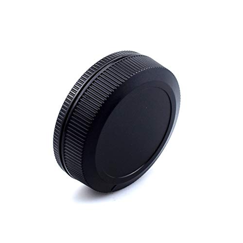 Cuerpo de cámara y tapas de lente para cámaras Canon Esta descripción se centra en el cuerpo de la cámara y las tapas traseras compatibles con las cámaras sin espejo Canon RP, EF, R5 y R6, así como con los objetivos RF 35mm f/1.8 Macro STM y RF 50mm f/1.2L USM. - Fernando Cortés