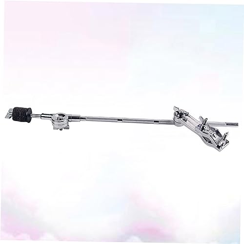 BESPORTBLE WC53 Soporte Extensor de Drum Clamp Ajustable Accesorio de Percusión Clip para Instrumentos con Acabado Plateado Compatible con Hardware de Batería miniatura 7