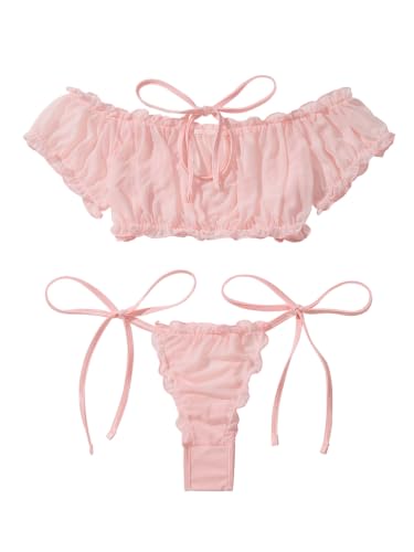 Image of Lilosy Sexy Lingerie Set 2 Piece Women Bra and Panty