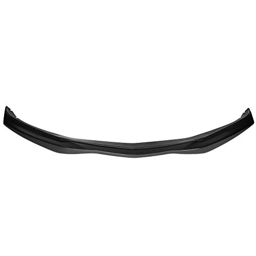 Front Bumper Lip Compatible with 2016-2018 Chevrolet Camaro SS Model Only, AC Style Black PU Air Dam Chin Spoiler by IKON MOTORSPORTS