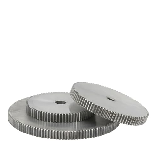 Rueda de engranaje 1M 150T en acero al carbono SC45 para alta precisión industrial
