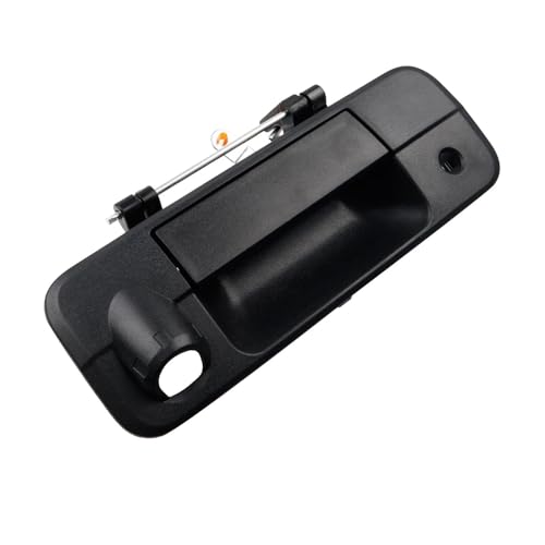 Poignée de porte arrière pour Toyota Tundra robuste en ABS noir texturé