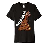 Poopzilla Poop Dinosaur Corn Poop TRex Funny I Pooed Today