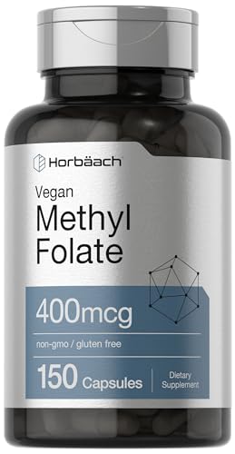 Horbach Methyl Folate 400 mcg | 150 Vegan Capsules