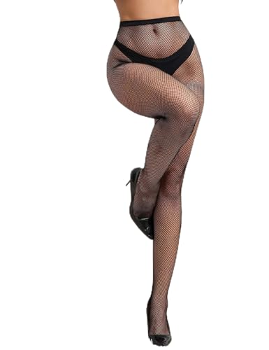 ohyeahlady Collant Resille Noir Danse Grande Taille Collants Sexy Hot Filet de Peche Bas Resille Sexy Chaussettes Tenues hot Lingerie et Vêtement Chic Cosplay...