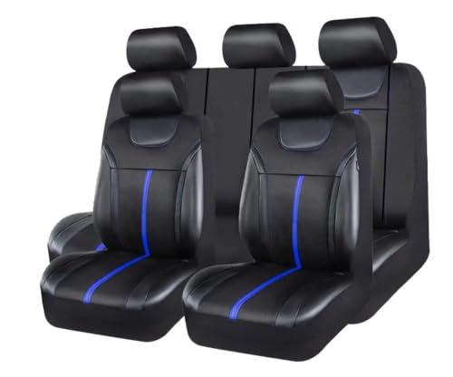 Housse siege voiture contre l'usure en cuir PU et tissu Airmesh respirant