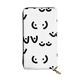 [YINGD] 長財布 おしゃれ 女性の胸のおっぱい 財布 大容量 多機能 簡単で長持ち 防水 軽量 小銭入れあ 現金収納 サイフ 日常 カジュアル