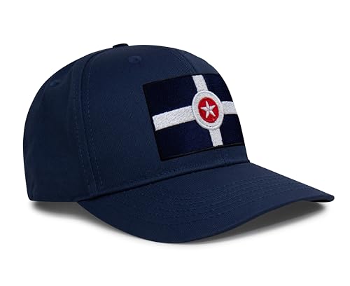 Image of International Tie City Hat for Men and Women, Adjustable Snapback Trucker Baseball Cap with Embroidered Patch