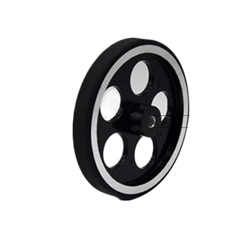 Roue de mesure industrielle avec support fixe silver et encodeur rotatif synchrone - 2