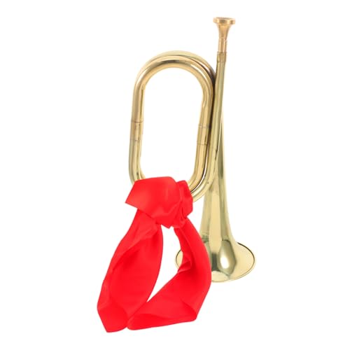 SUPVOX Trompeta de Aleación de Cobre Ligera y Portátil Instrumento Musical de Viento Tradicional con...