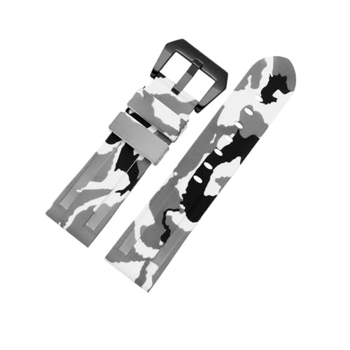 Bracelet de montre en caoutchouc silicone 24mm d'une finition irréprochable PAM441
