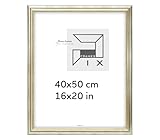 Protection en verre véritable – Préservez l'éclat de vos clichés contre l'humidité et les rayures. Ce cadre dore utilise une vitre épaisse de 2 mm pour offrir une clarté exceptionnelle et une sécurité maximale.