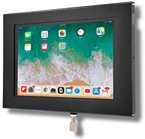 TABcare Locking Security Metal Case for Apple iPad Air 4 5 10.9" Tablet for Kiosk, POS, Store, Show Display (Black, iPad Air 4/5 10.9)