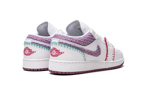 Jordan Youth Jordan 1 Low DM9037 100 White Light Bordeuax - Size 3.5Y