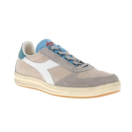 Diadora Mens B.Elite Tourney Pigskin Italia Lace Up Sneakers Shoes Casual - Beige2