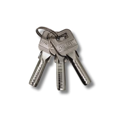 Image of Heavy Duty Keyed Lock | Hardened Steel Shackle Lock | Anti-Rust Security for Gate, Warehouse & Outdoor Use (ALT-34 Copper)