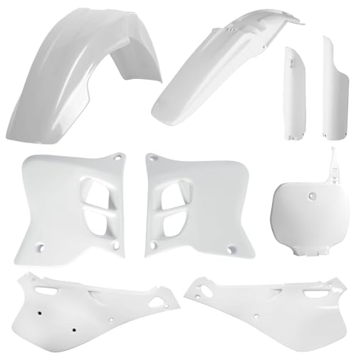 Kit plastique bleu POLISPORT Yamaha YZ 125 habillage carrosserie YZ 250 93-95
