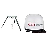 Winegard PL7000R Dish Playmaker Portable Antenna with Wally HD Receiver & Portable Tripod Mount