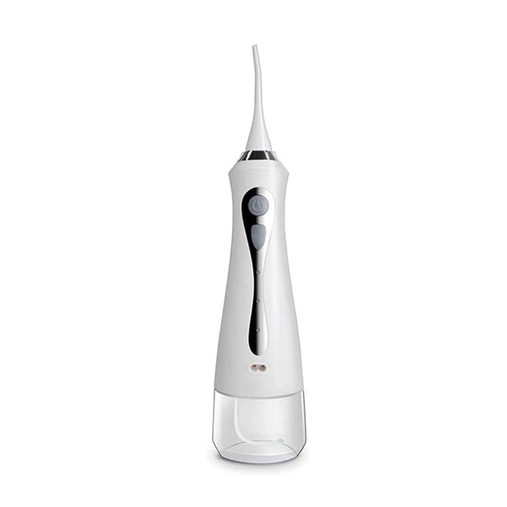 Flosser do wody, przenośna szczoteczka do zębów 230 ml, profesjonalny irygator jamy ustnej IPX7 wodoodporna moc dentystyczne niczne nitki do podróży domu szelek mostów samoistna pielęgnacja jamy ustnej