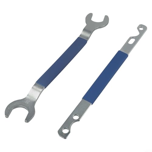 Juego de llaves de embrague de ventilador, herramienta de extracción ergonómica con amplia compatibilidad de motor, 2 piezas de 32 mm y 36 mm, construcción de acero al cromo vanadio