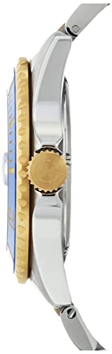 Gevril Men's Wall Street Stainless Steel Bracelet Watch, Two Toned SS/IPYG Bracelet3