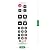 A-TV2 Universal TV Remote Control Large Button Controller Compatible with Vizio Panasonic Sanyo Samsung Toshiba Hisense Sony Philips Haier LG Sansui Sylvania Element Polaroid Emerson Dynex Insignia TV