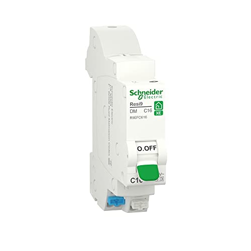 Schneider Electric - Resi9 XE - disjoncteur modulaire - 1P+N - 16A - courbe C - embrochable - R9EFC616