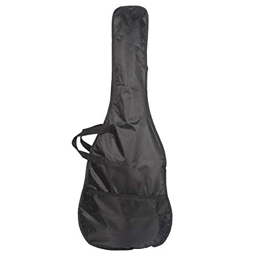 Waful Electric Bass Guitar, Starters Acoustic Bass Guitar Beginner Kit Full Size 4 String SS Pick Up with Guitar Bag, Strap, Amp Wire, Wrench Tool, Plectrum for Starter Gift Burlywood