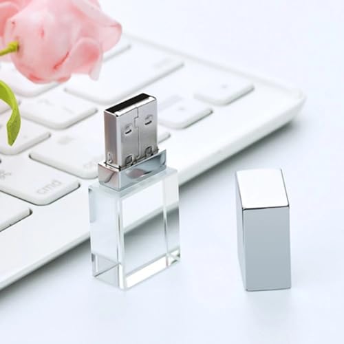 Clé USB Cristal 32 GB 3.0 pour transfert rapide de vos fichiers