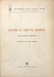  Lezioni di diritto agrario (anno accademico 1968-69)