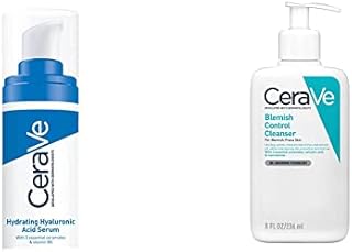 CeraVe Hydrating Hyaluronic Acid Serum 30ml For All Skin Types with Hyaluronic Acid and 3 Essential Ceramides