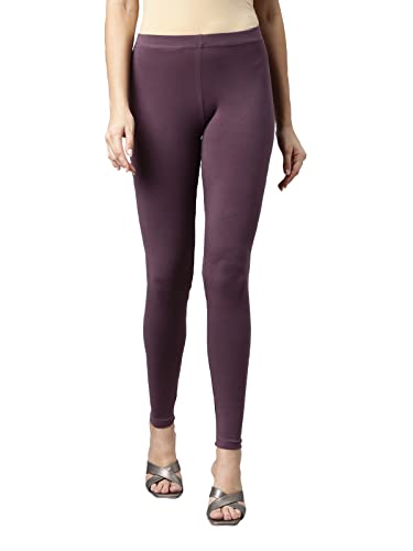 Image of GO COLORS Women Slim Cotton Leggings