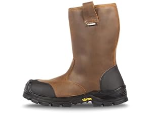Jallatte Jallatte - Sicherheitsstiefel JALBOX SAS S3 CI HI HRO SRC Braun und Schwarz Jallatte Jallatte - Sicherheitsstiefel JALBOX SAS S3 CI HI HRO SRC Braun und Schwarz